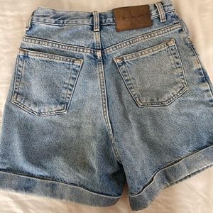Vintage Calvin Klein Denim High-Waisted Shorts